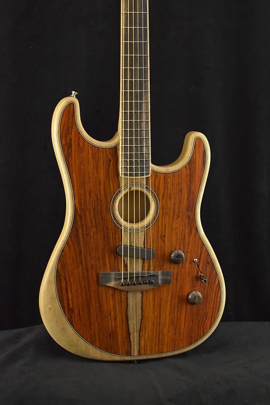 

Акустическая гитара Fender American Acoustasonic Stratocaster EB Cocobolo