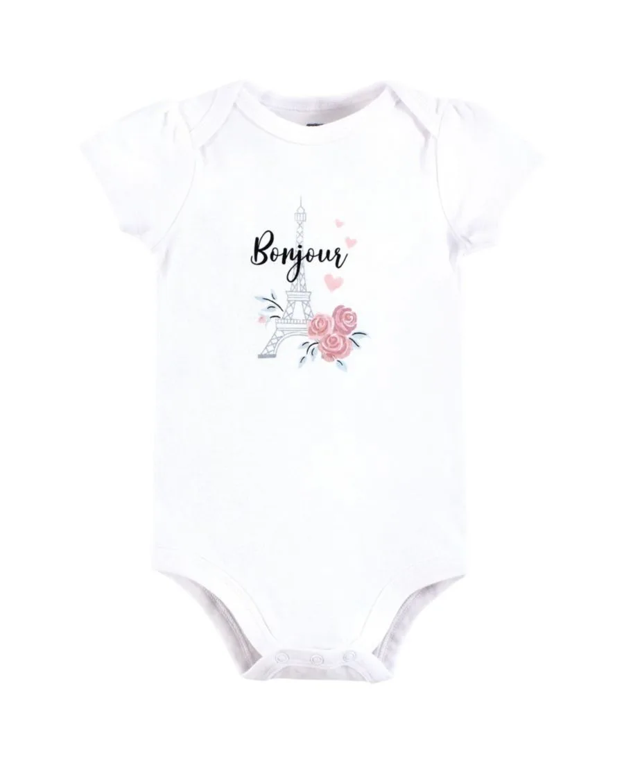 Хлопковый боди, брюки и комплект обуви Hudson Baby, Bonjour Paris — фото 4