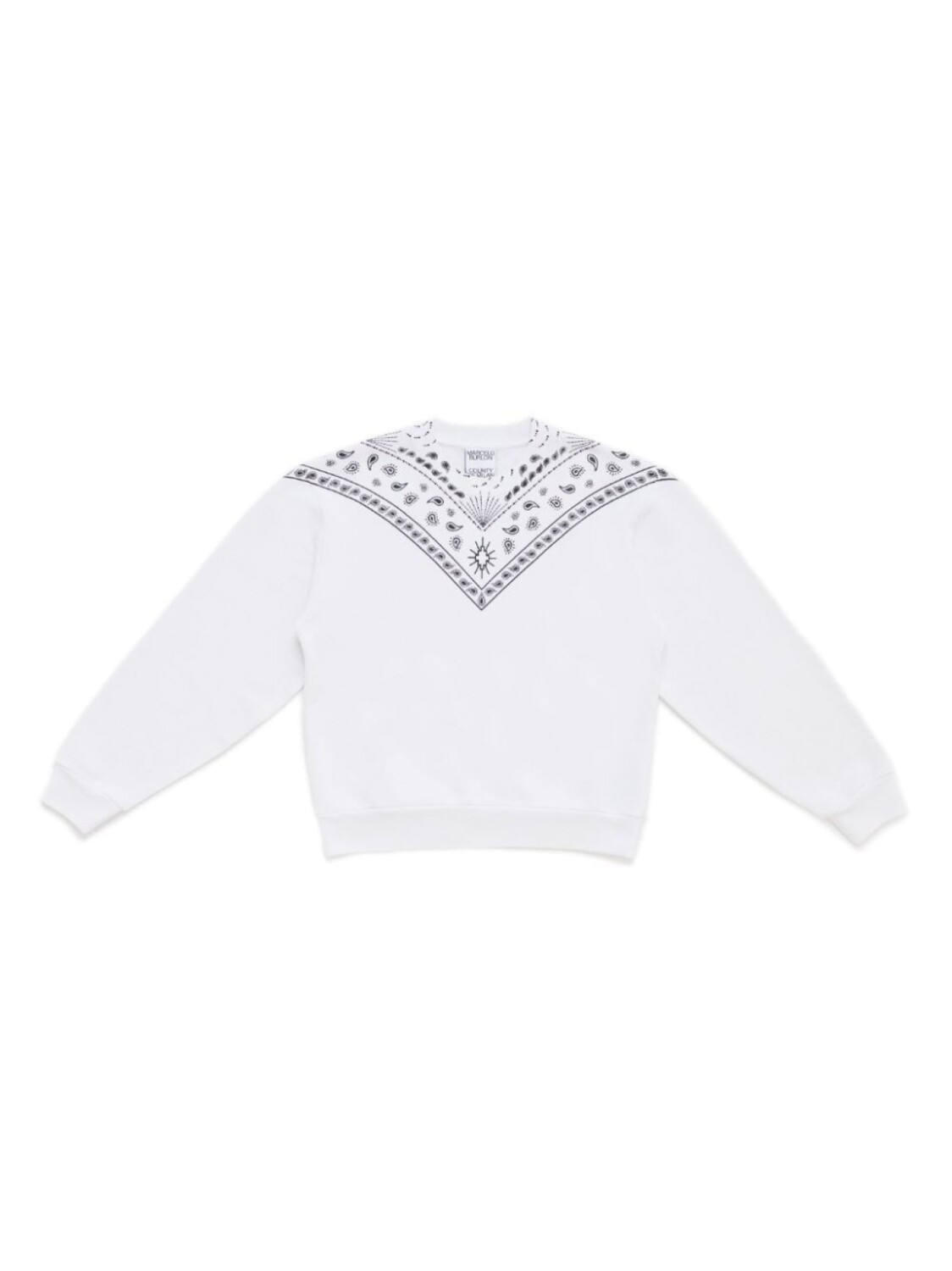 

Marcelo Burlon County Of Milan толстовка с принтом, белый