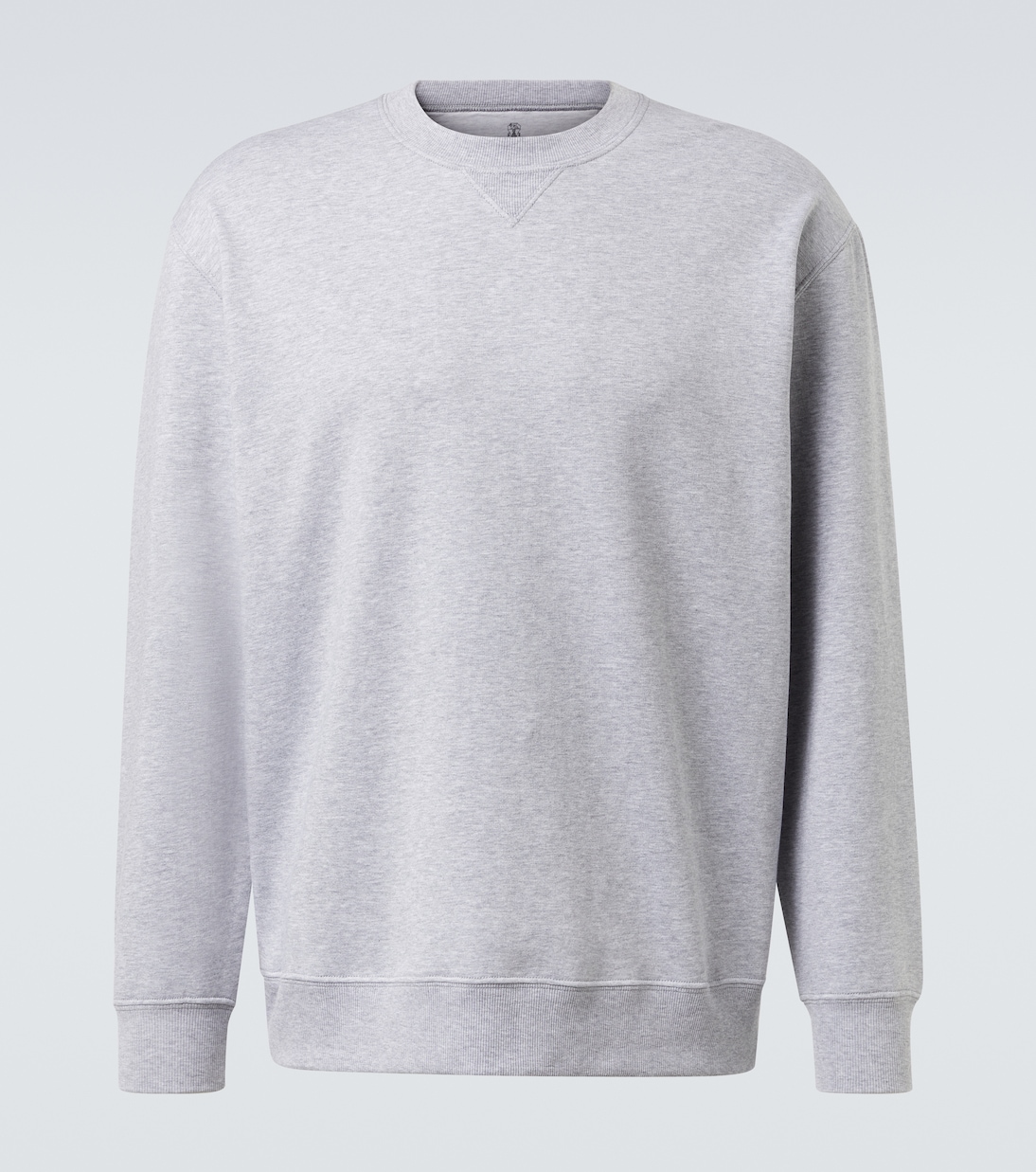 

Хлопковый свитшот Brunello Cucinelli, Grigio