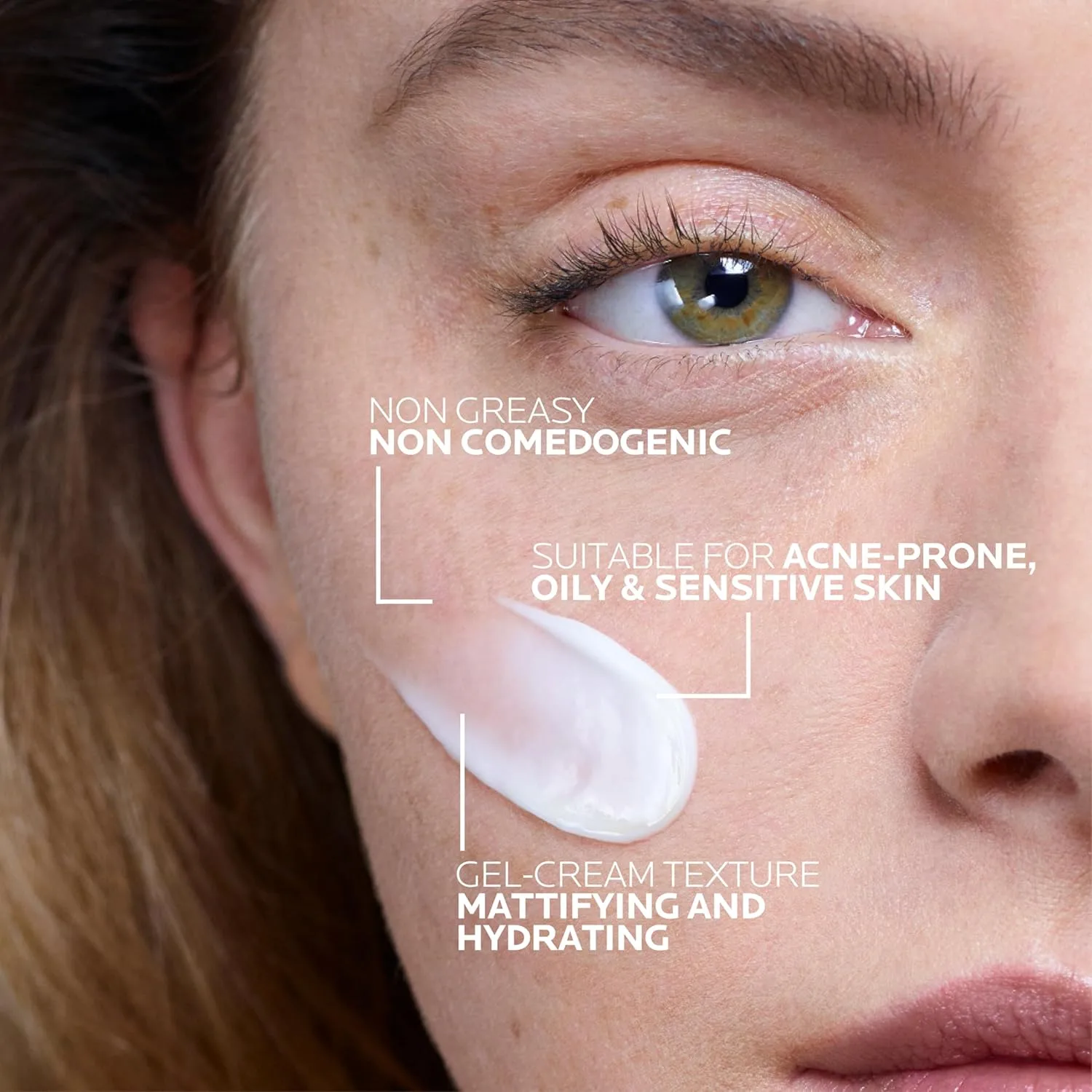 Крем для лица La Roche-Posay — Effaclar салициловая кислота для лица, матирующий гель- против акне для черных точек, 38.27 г — фото 4