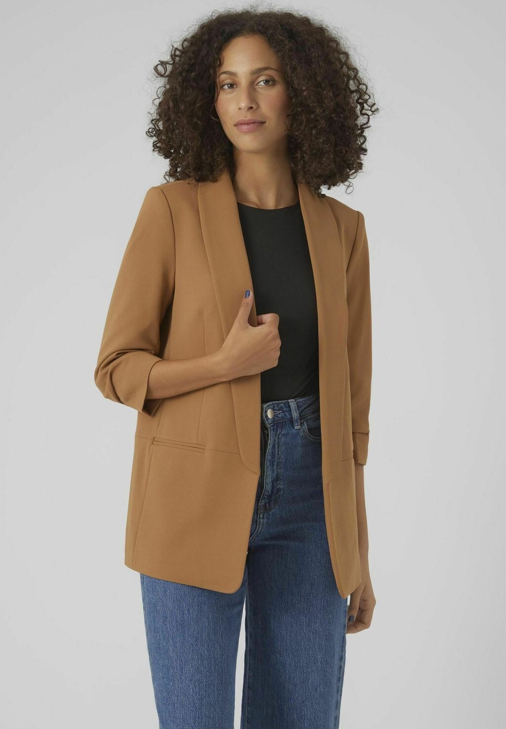 

Блейзер Vero Moda, цвет tobacco brown