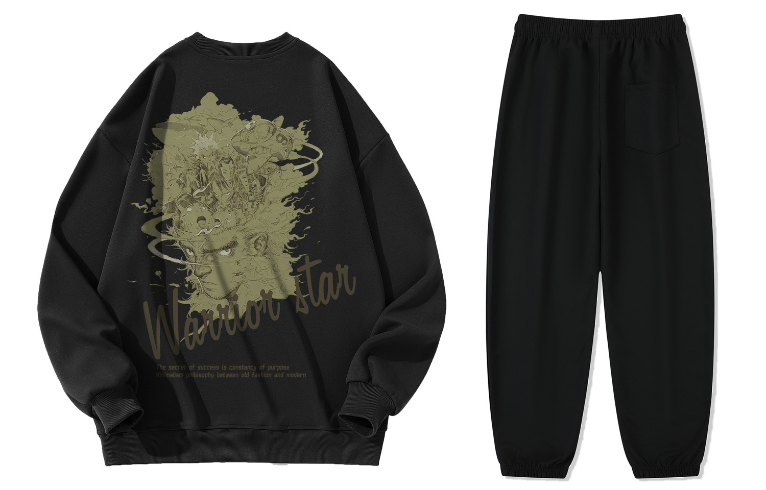 

Комплект Sweatshirt Sets Unisex WARRIOR