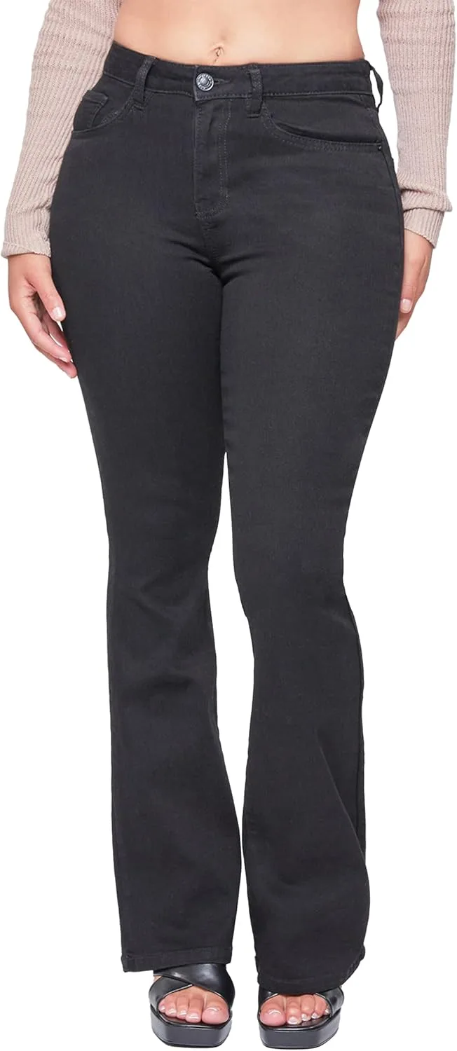 

YMI Women's YMI Jeans Junior классические джинсы с высокой посадкой и расклешенным низом