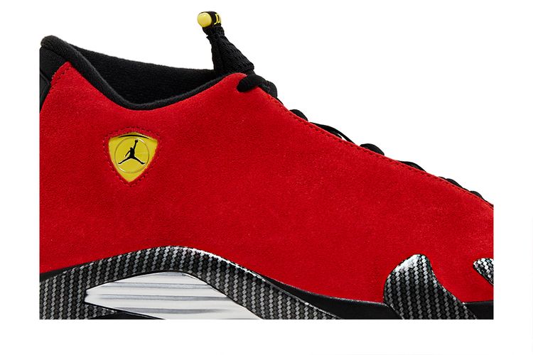 Кроссовки Air Jordan 14 Retro 'Ferrari' 2025, красный — фото 2