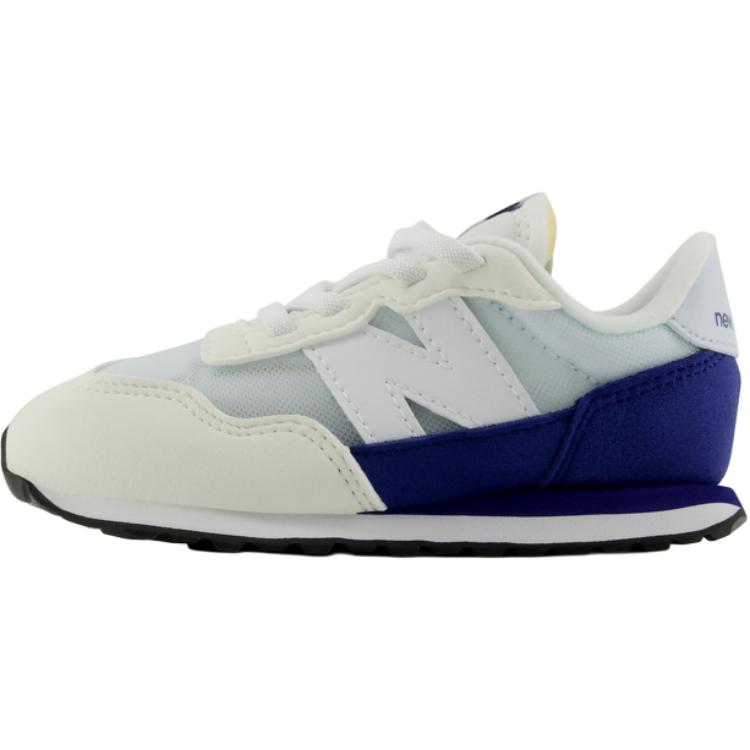 

New Balance Низкие детские кроссовки NB 237 бело-синие для малышей