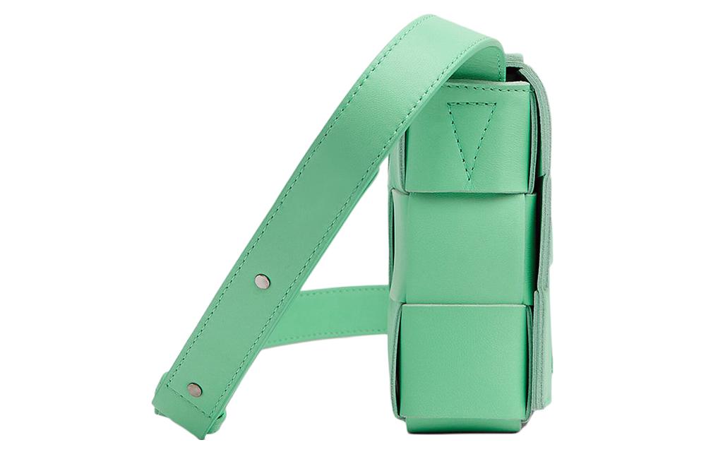 Сумка-косметичка светло-зеленого цвета Bottega Veneta, Set (Bag+Dust Bag) — фото 2