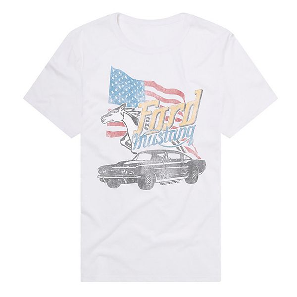 

Футболка мужская Trevco Mustang USA Licensed Character