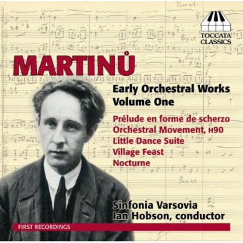 

CD диск Martinu / Sinfonia Varsovia / Hobson: Early Orchestral Works 1