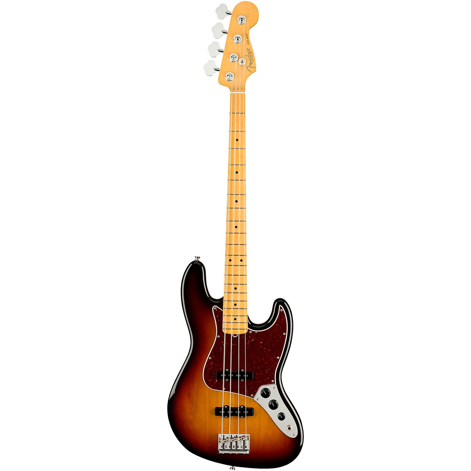 

Накладка на гриф Fender American Professional II Jazz Bass, клен, 3 цвета, цвет Sunburst