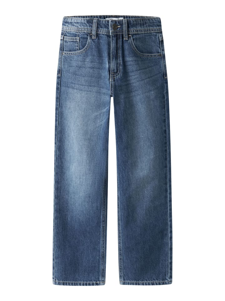 

Name it Джинсы из денима среднего синего цвета