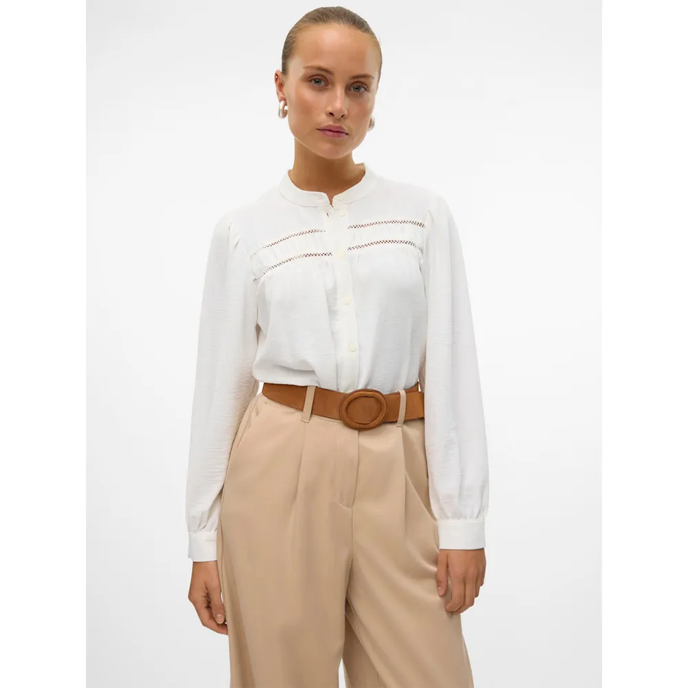 

Рубашка Vero Moda Emma Lace, белый