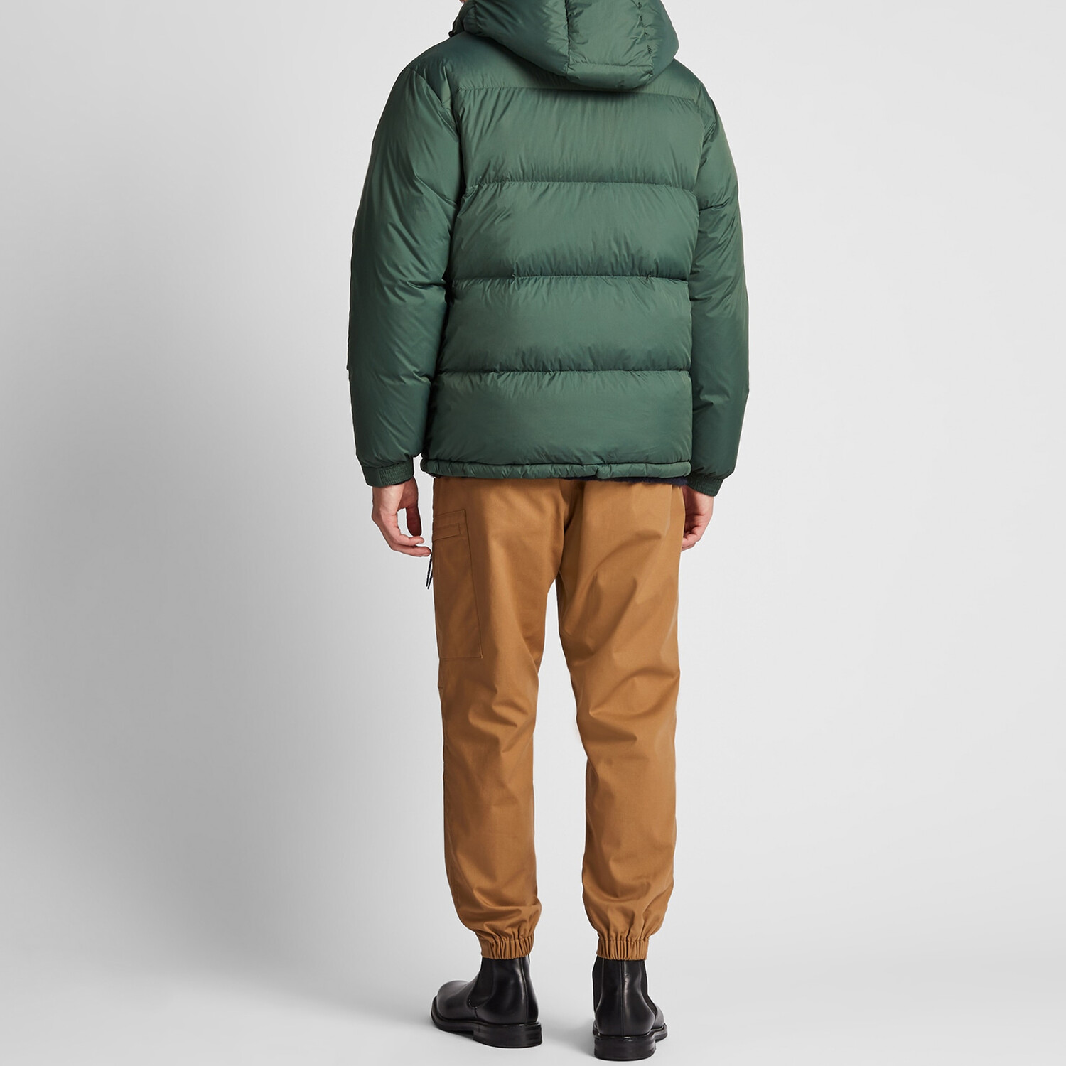 Утепленная куртка Uniqlo + Jw Anderson Co-Branded Series, 58 темно-зеленый — фото 3