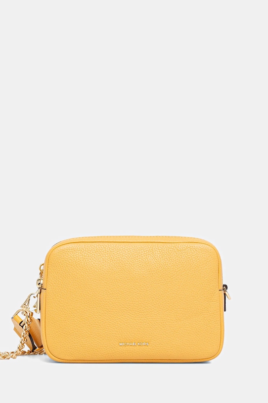 

Кожаная сумка Michael Michael Kors, желтый