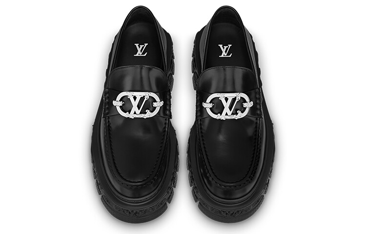 Туфли мужские Louis Vuitton Barque, черный — фото 3
