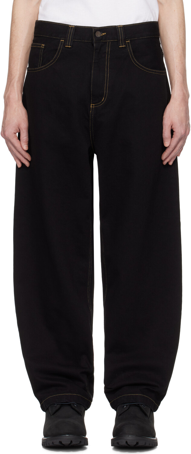 

Черные джинсы Brandon Carhartt Work In Progress, Black (rinsed)