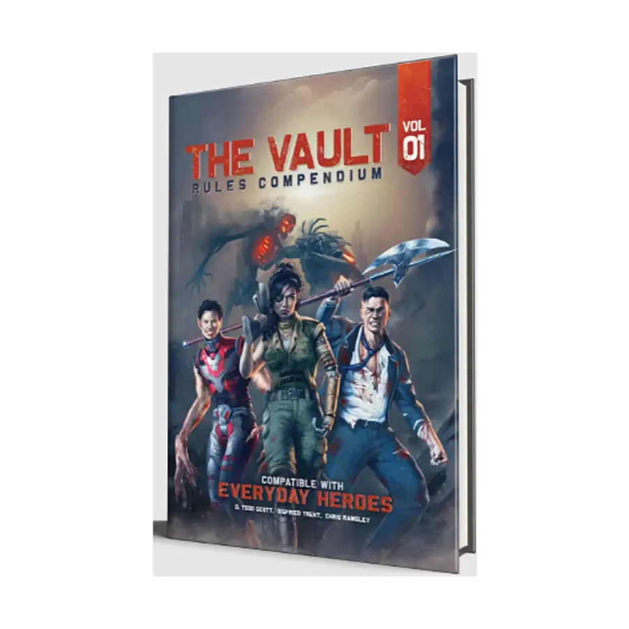 

Vault - Rules Compendium Vol. 1, Everyday Heroes Role Playing Games, твердый переплет