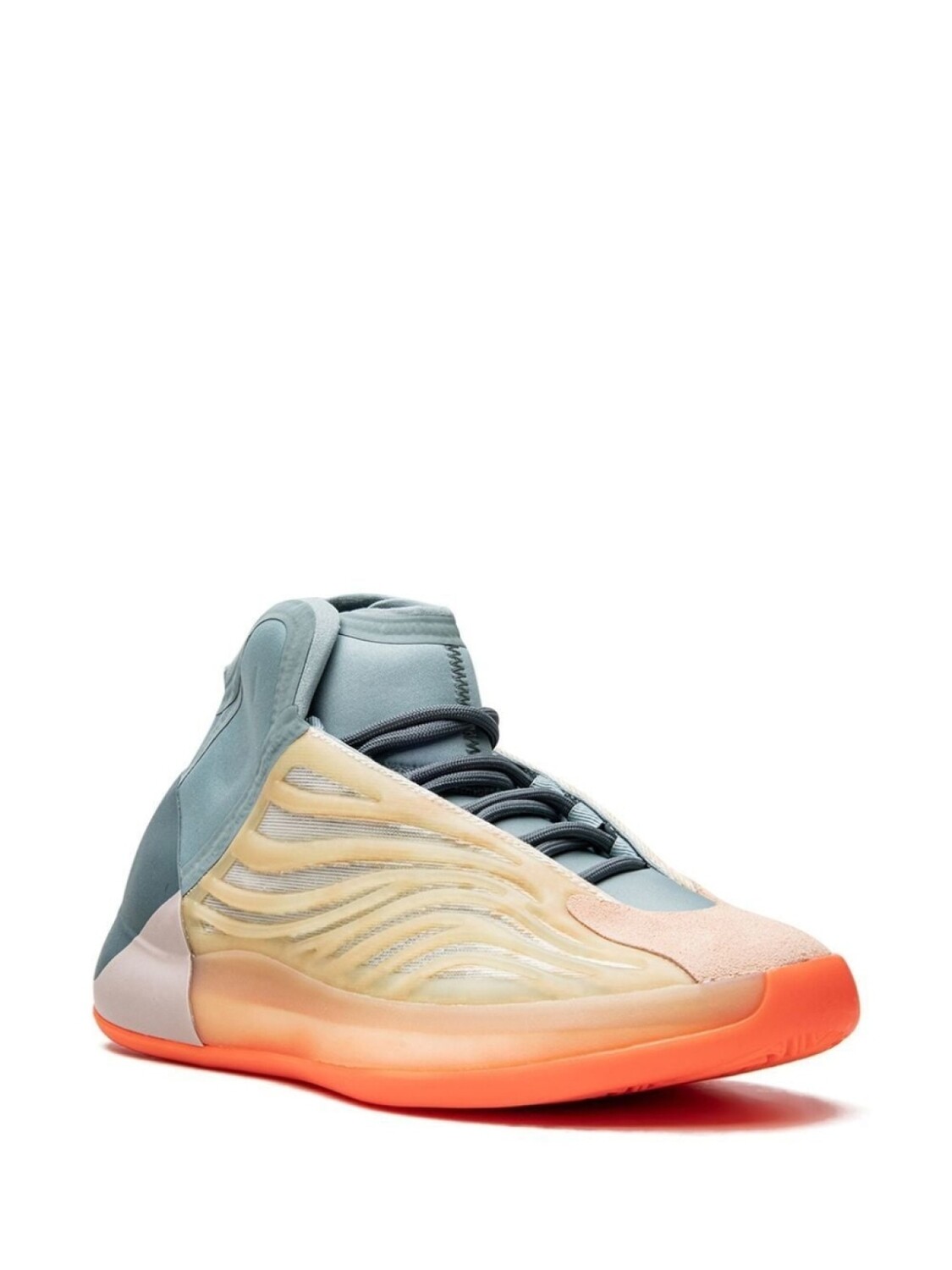 Adidas кроссовки YEEZY Quantum Hi-Res Coral, синий — фото 2