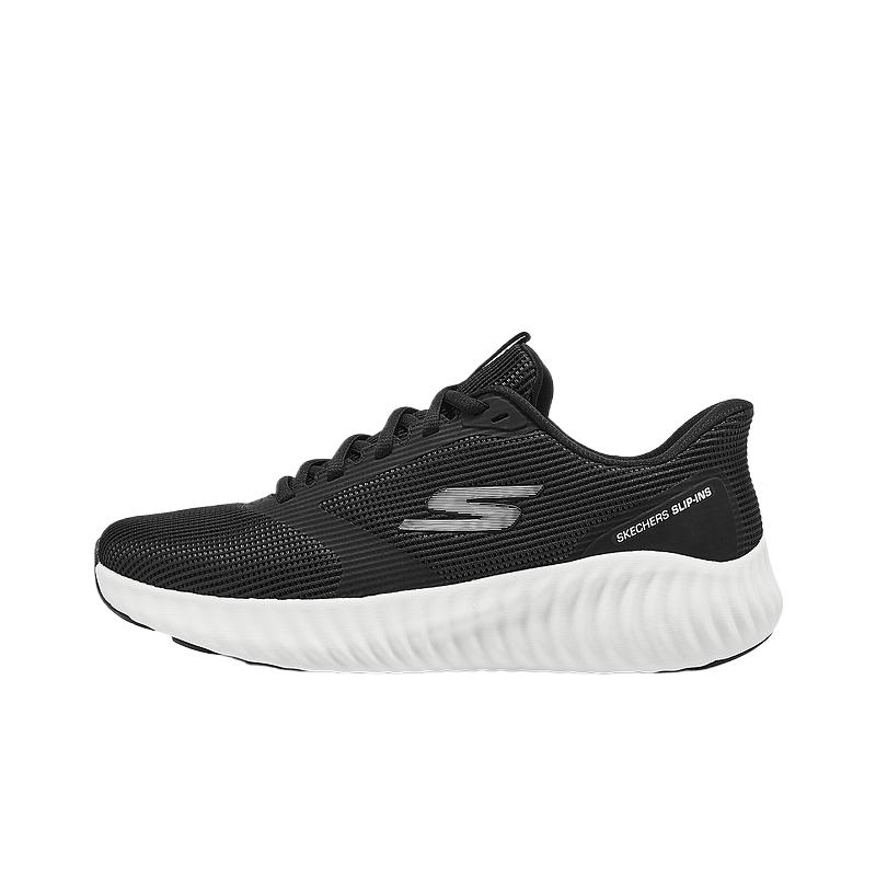 

Skechers Кроссовки с низкой амортизацией и износостойкостью Slip Ins, мужские, черно-белые
