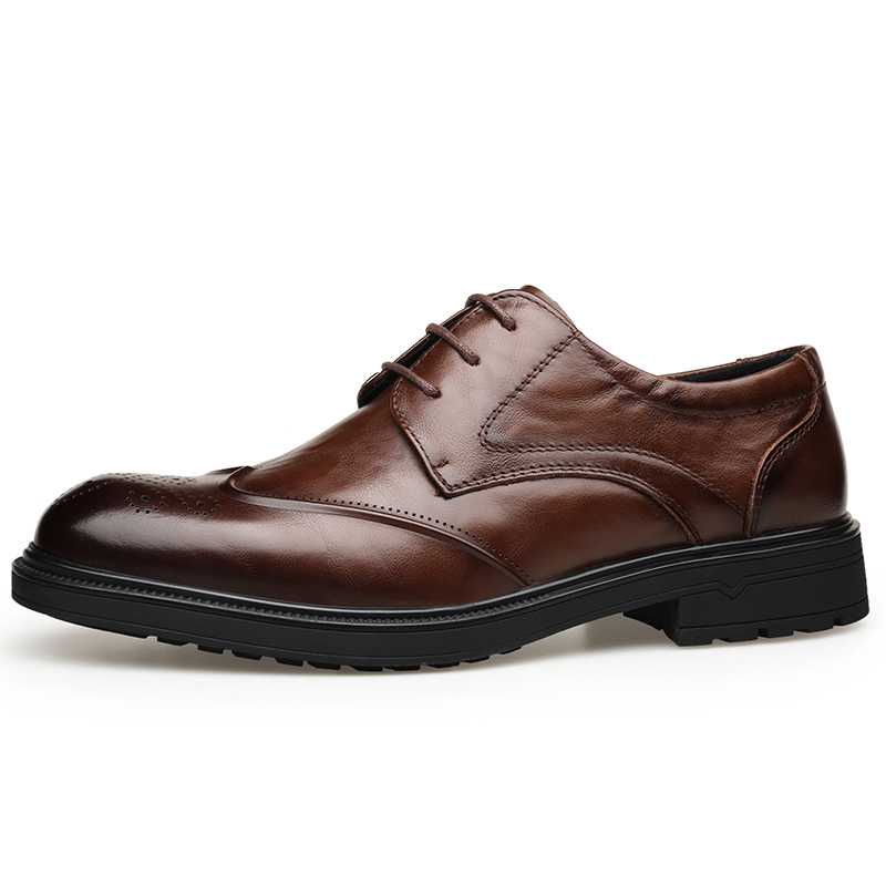 

SHUPATE Мужские повседневные туфли мужские низкие топы коричневые, цвет Brown