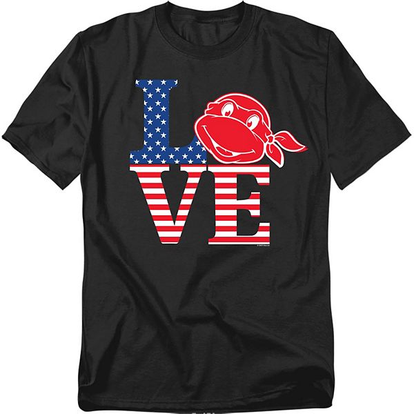 

Футболка с принтом Teenage Mutant Ninja Turtles больших размеров Licensed Character