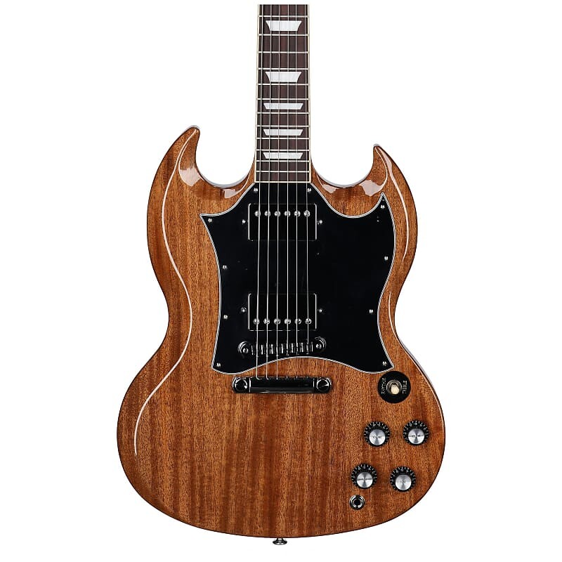 

Электрогитара Gibson Exclusive SG Standard Electric Guitar, Walnut, with Soft Case