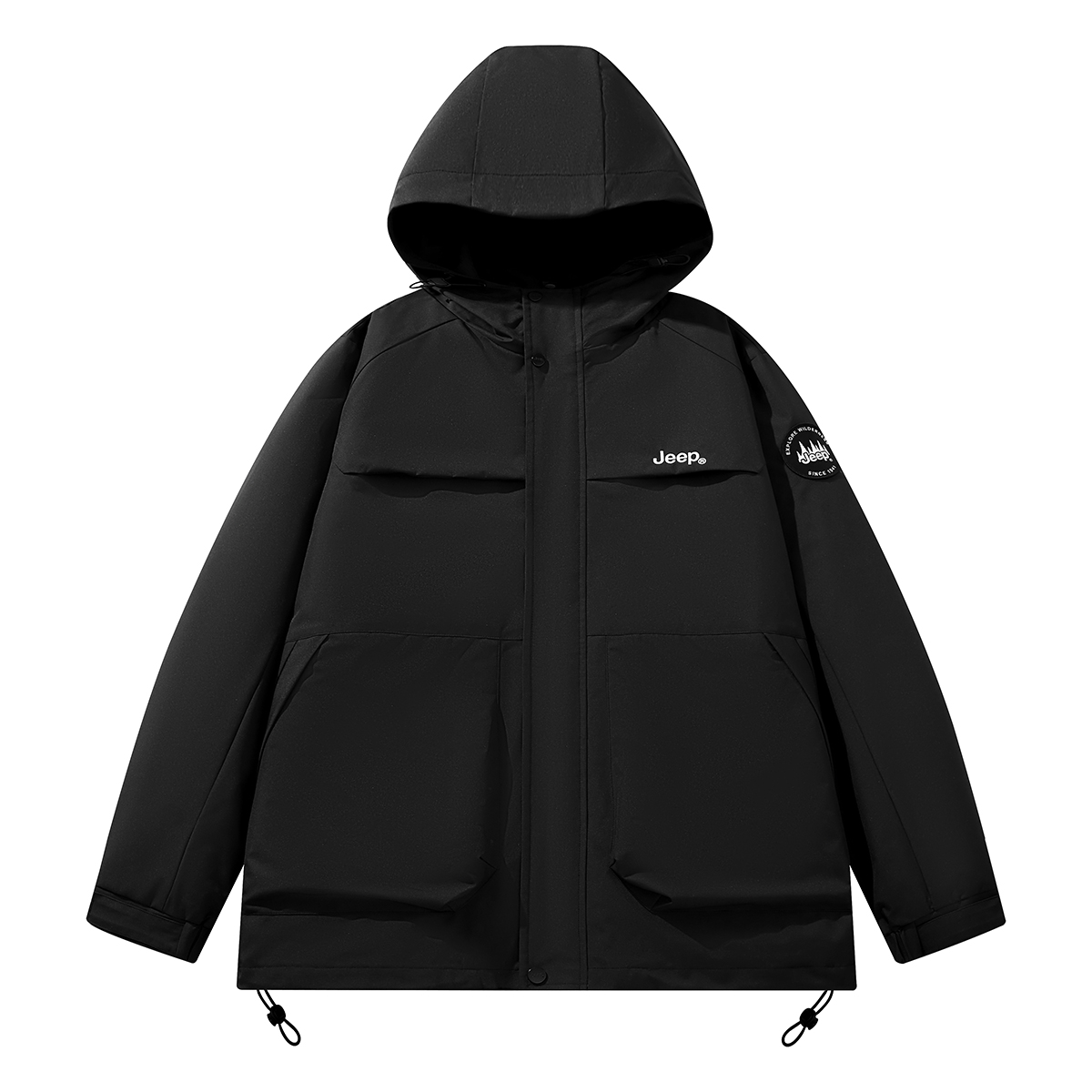 

Куртка Unisex Hooded Moderate Others Jeep, pure черный