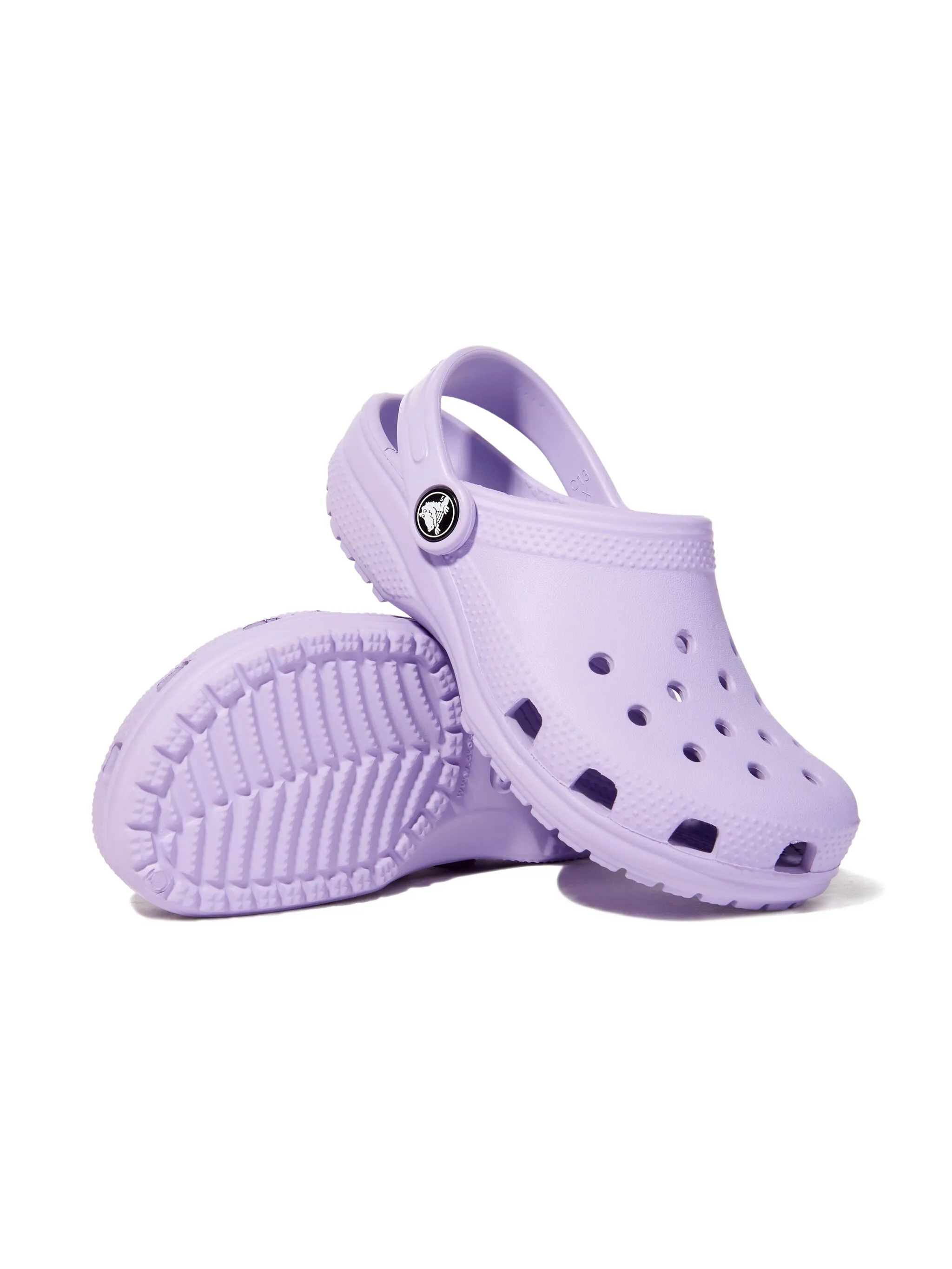 Клоги Classic Crocs Kids, фиолетовый — фото 4