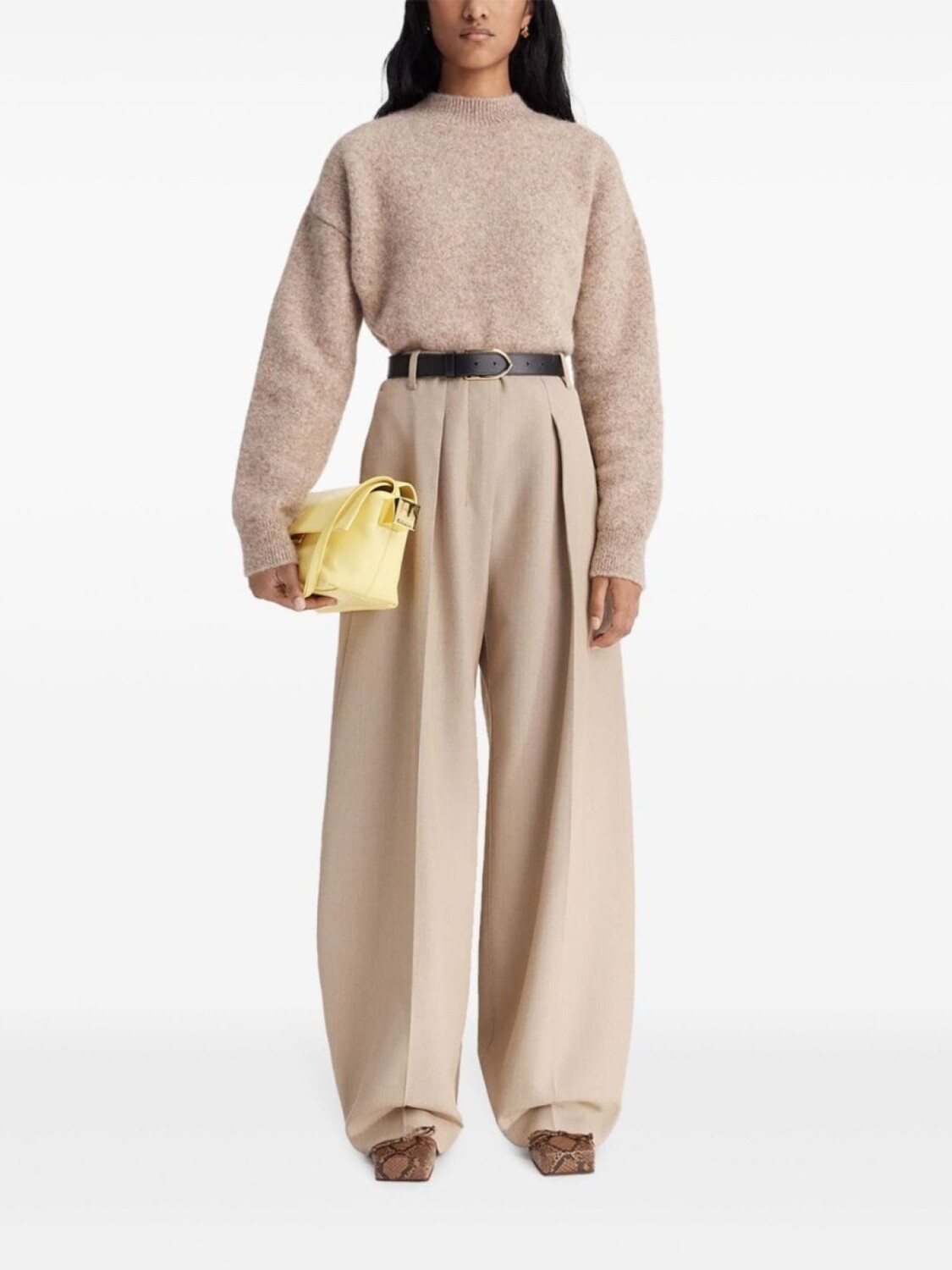 Jacquemus джемпер La Maille Jacquemus, нейтральный цвет — фото 2
