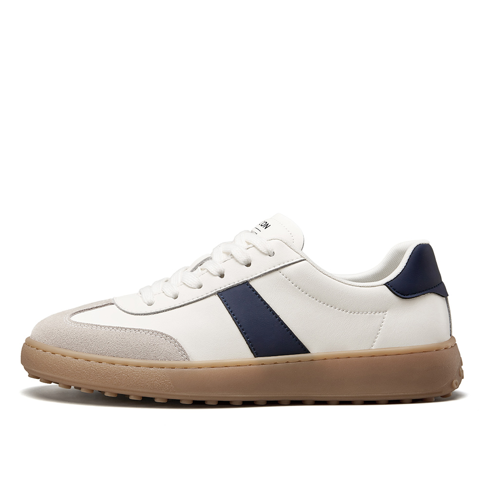 

YEARCON Низкие скейтерские кроссовки мужские бело-синие, цвет White/Blue
