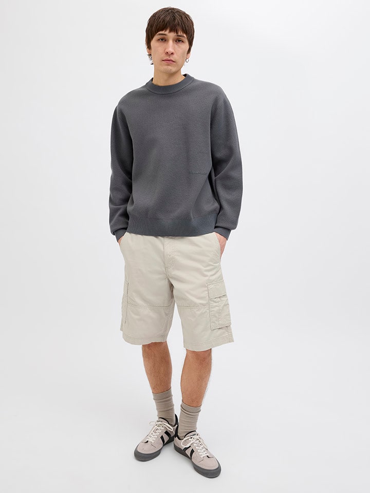 

Тканевые шорты Jack & Jones, кремовый