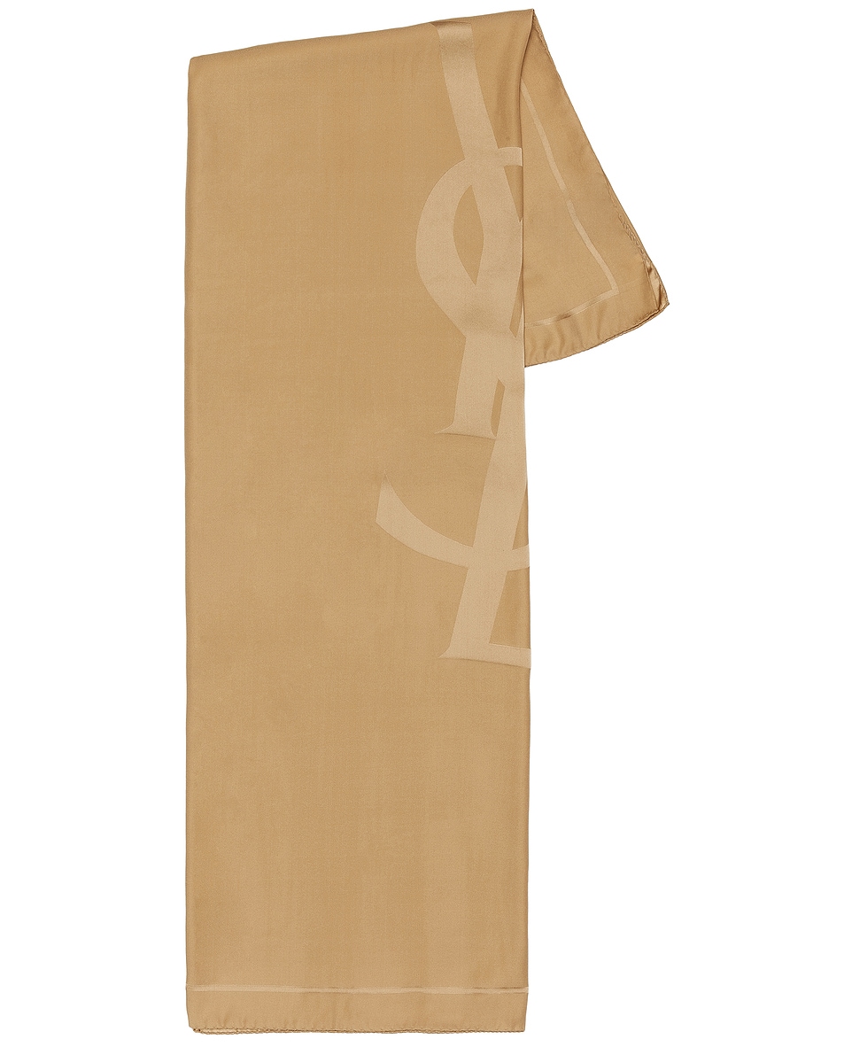 

Шарф Saint Laurent, Beige