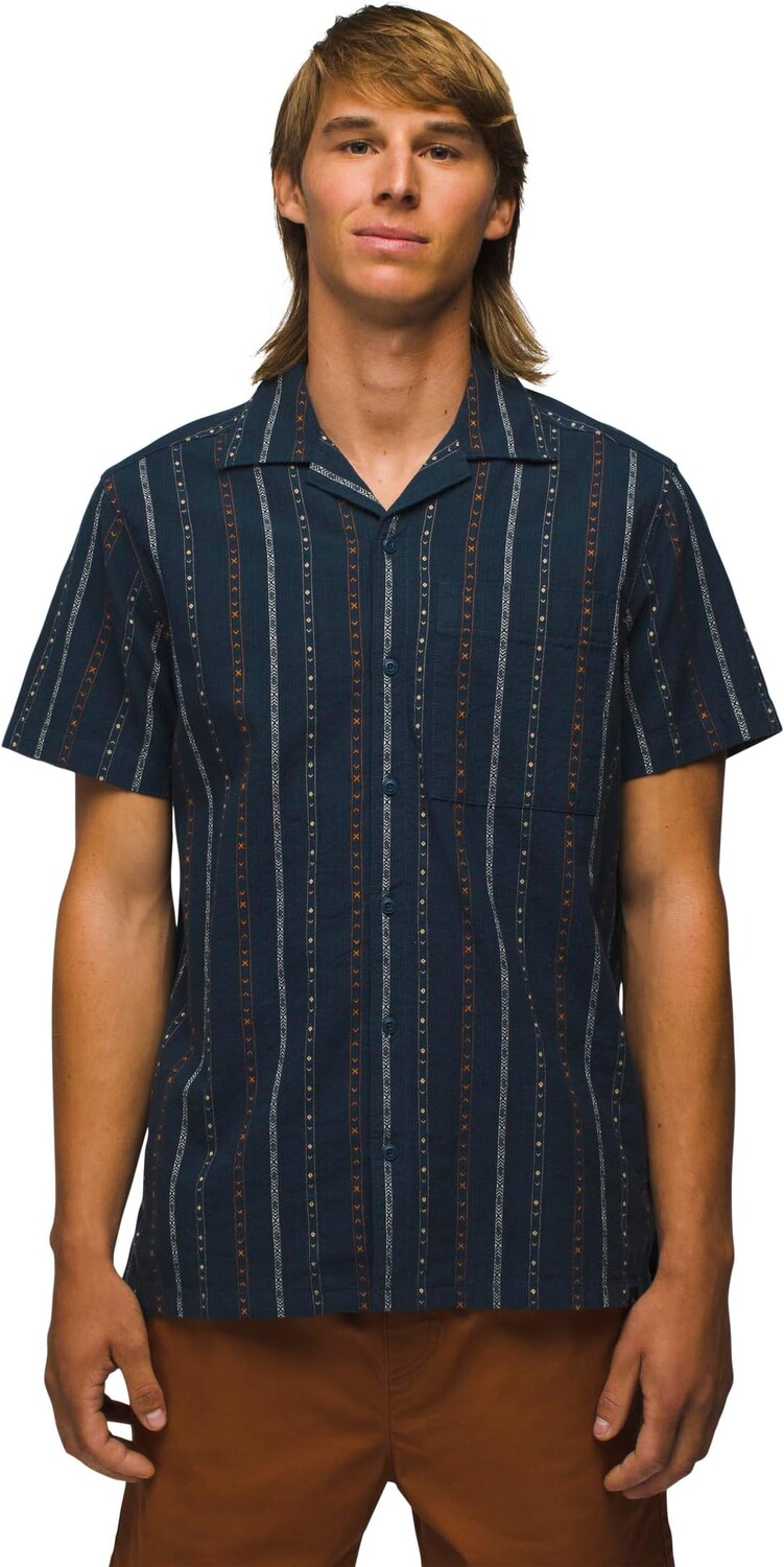 

Рубашка Prana Mantra Heritage Shirt Slim Fit, цвет Stormy Night
