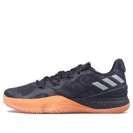 Кроссовки легкие буст низкие Adidas Crazy, черный