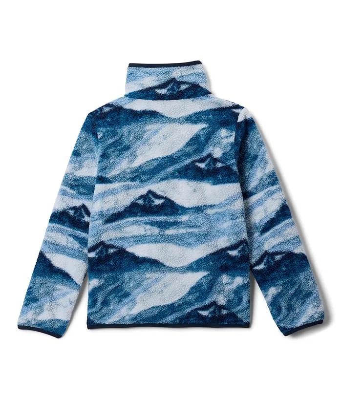 Флисовая куртка с принтом Helvetia II Columbia Kids, Crushed Blue Sisters/Everblue — фото 2