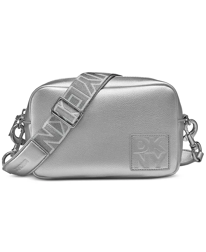 

Кросс-боди Kenza Small Camera DKNY, серебряный