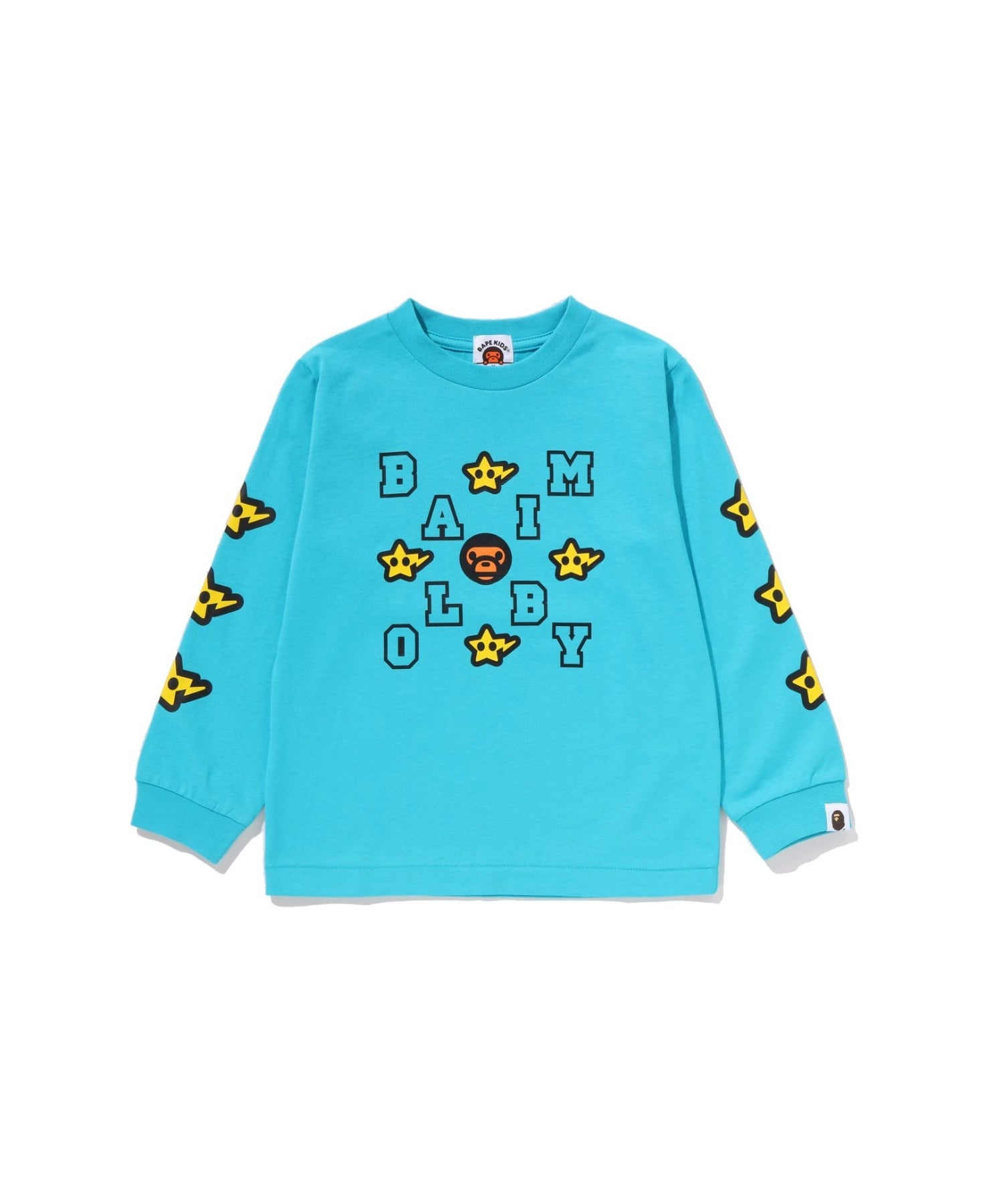 Футболка MILOGRAM STA LS TEE A Bathing Ape, BLUE