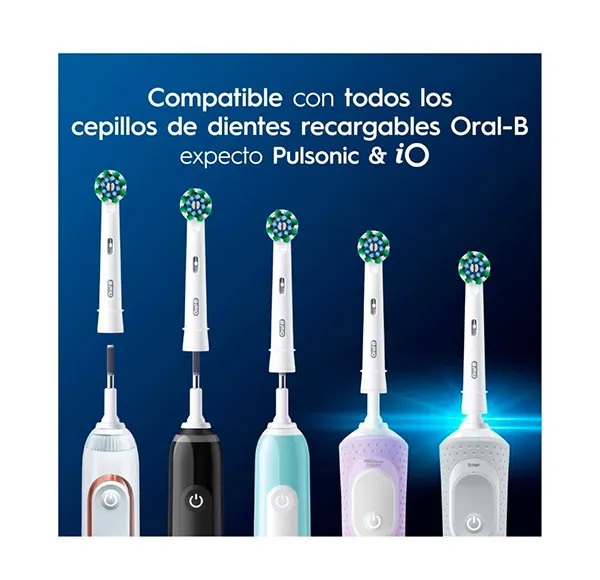 Запасные части для головки зубной щетки Pro Cross Action Oral B, 6 UD — фото 4