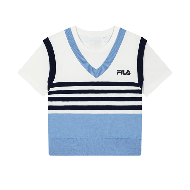 

Оригинальная футболка женская Спокойный синий FILA