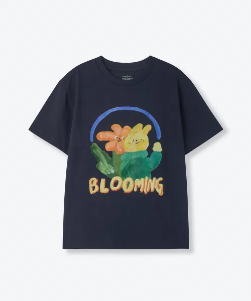 Детская футболка MUSINSA STANDARD KIDS Blooming Relaxed T-Shirt — фото 2