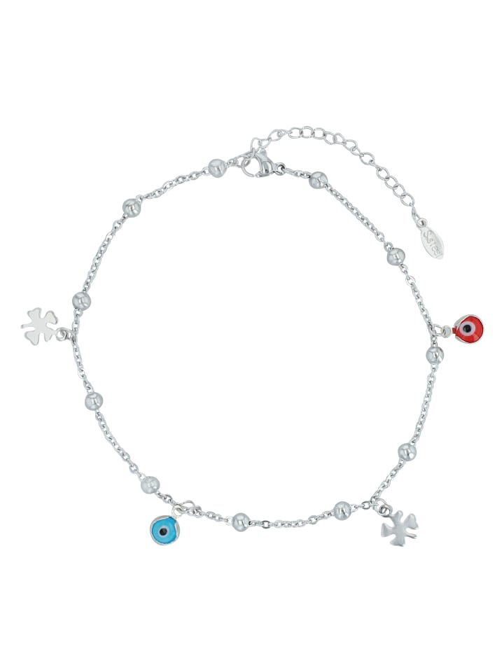 

Adeliás Женский кулон из нержавеющей стали с жемчужиной, серебристый