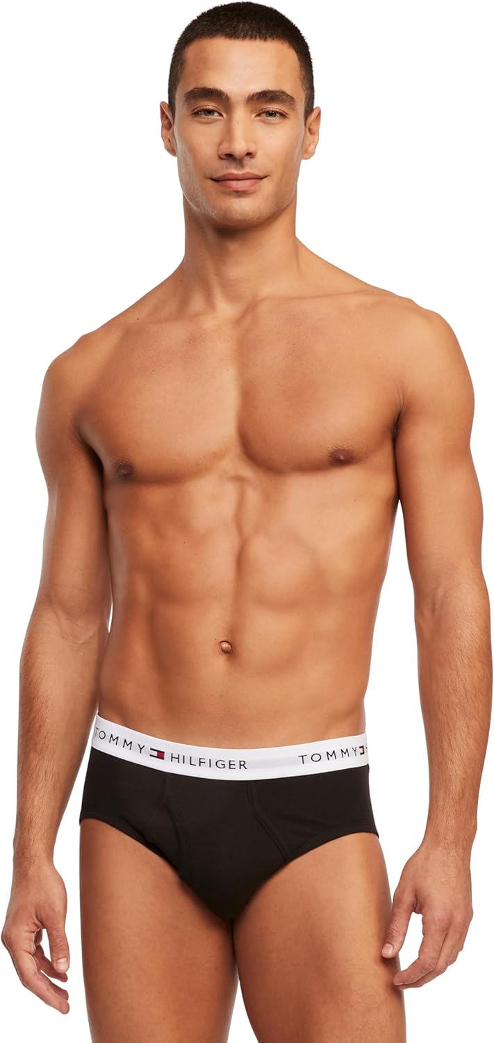 Комплект трусов Tommy Hilfiger Cotton Classic, 4 предмета, черный — фото 4