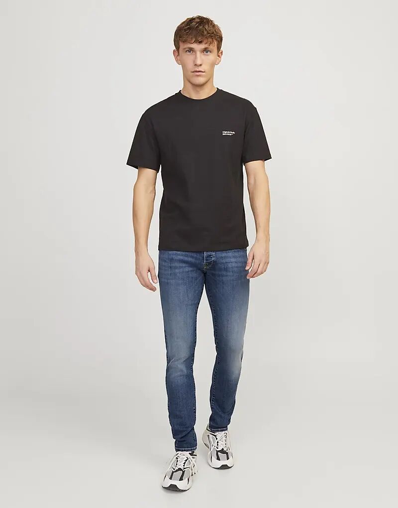 

Джинсы Slim fit из синего денима Jack & Jones