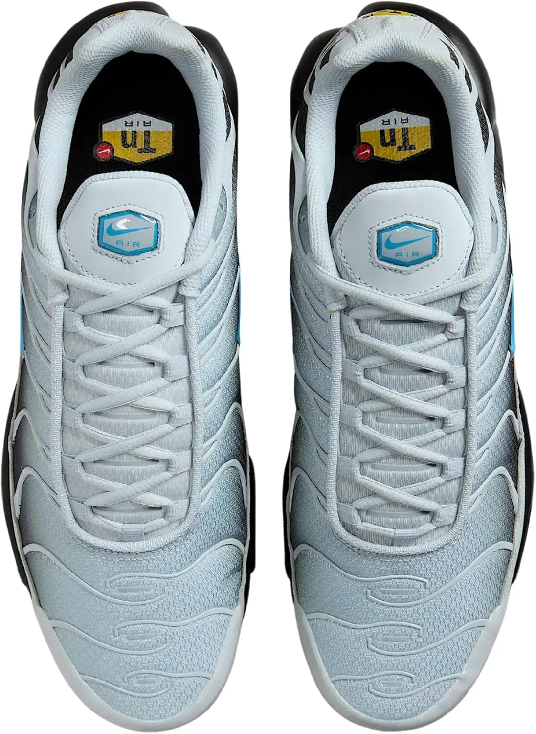 Мужские кроссовки Nike Air Max Plus, платиновый/серый/черный/синий — фото 2