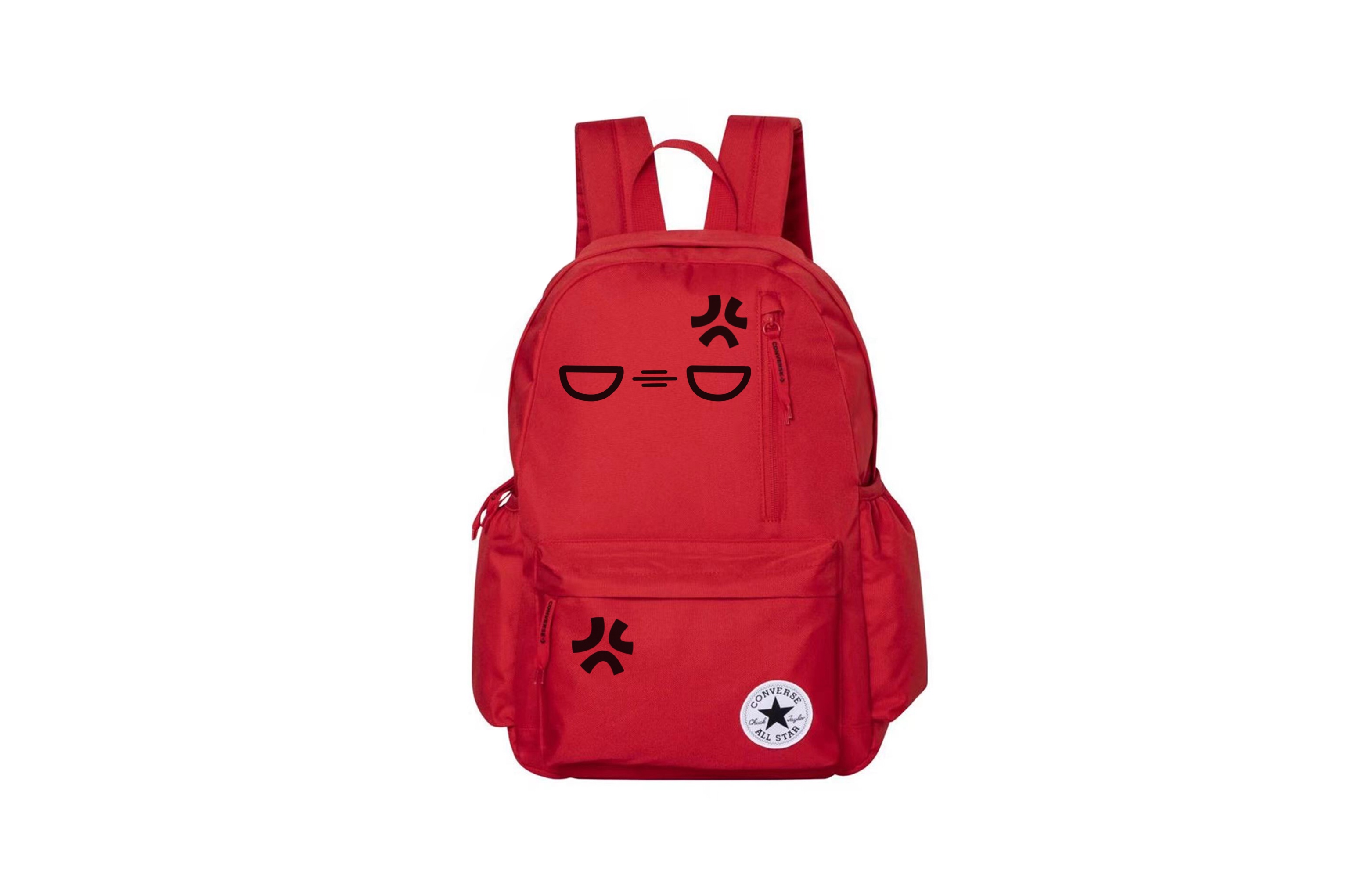 

Converse Полиэстеровый рюкзак обычный унисекс красный, Little Thunder