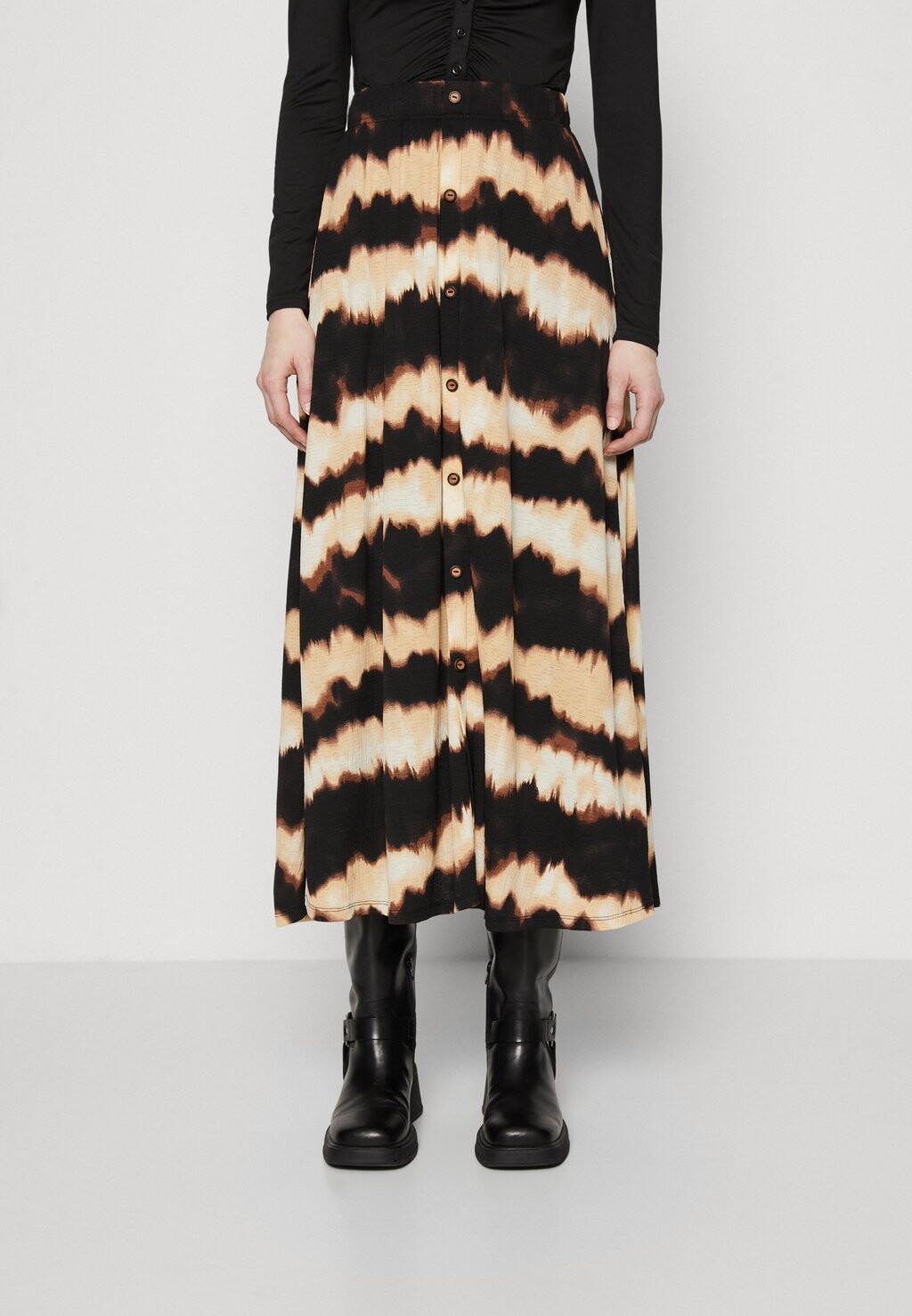 

Юбка А-силуэта ONLPELLA SKIRT ONLY Tall, цвет black/pumice