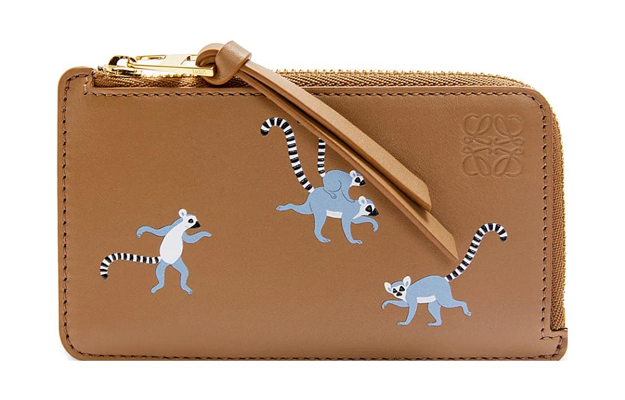 

LOEWE Сатиновый кожаный картхолдер Fujita