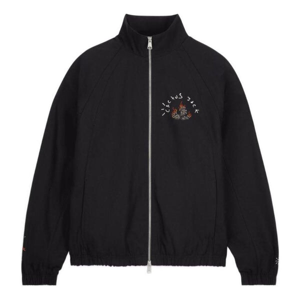 

Куртка x travis scott woven jacket 'black' Air Jordan, черный