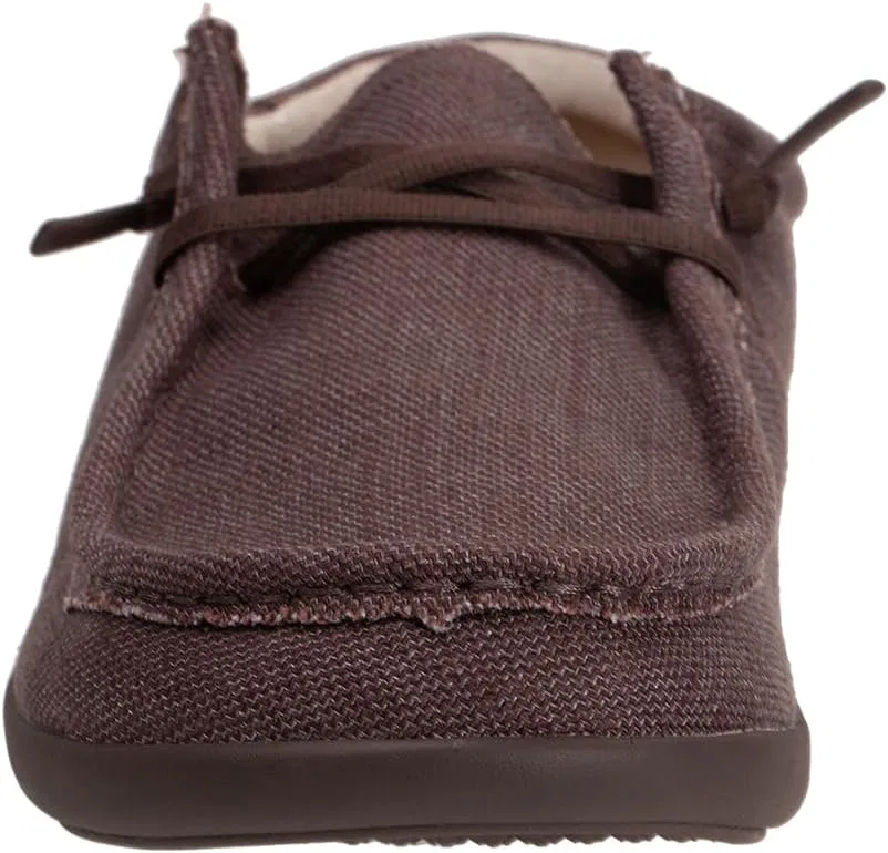 Мужские джинсовые туфли Spenco Carefree College Shoes (лоферы), Java — фото 2
