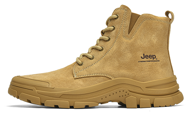 

Jeep Высокие уличные ботинки унисекс Camel, цвет Camel